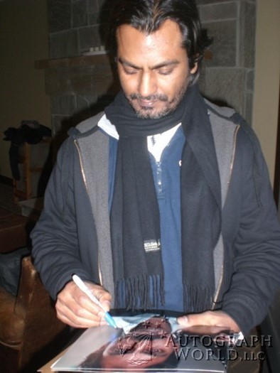 Nawazuddin Siddiqui autograph