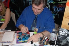 signing photo