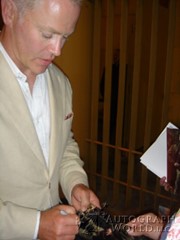 signing photo