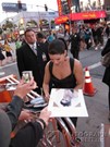 Neve Campbell signing proof