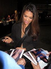 signing photo