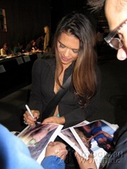 signing photo