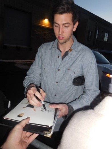 Nicholas Braun autograph