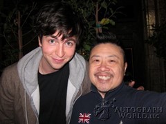 signing photo