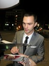 Nicholas Hoult signing proof