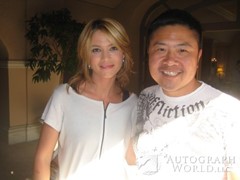 signing photo