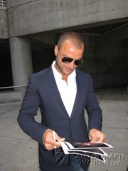 signing photo