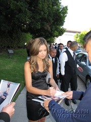 signing photo