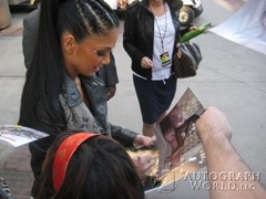 signing photo