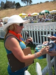 signing photo