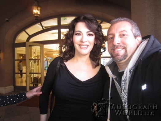 Nigella Lawson autograph
