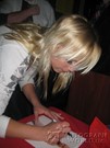 Nikki Hunter signing proof