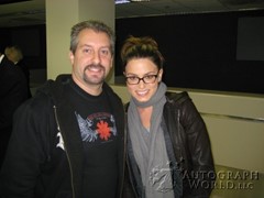 signing photo