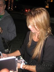 signing photo