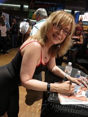 signing photo