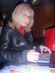 signing photo