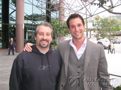 signing photo