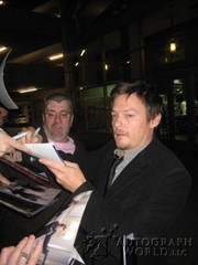 signing photo