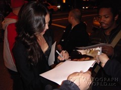 signing photo