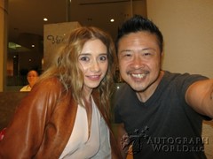 signing photo