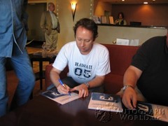 signing photo