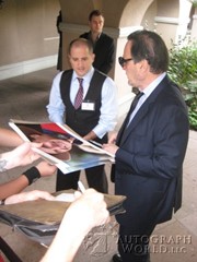 signing photo