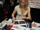 Olivia d'Abo signing proof