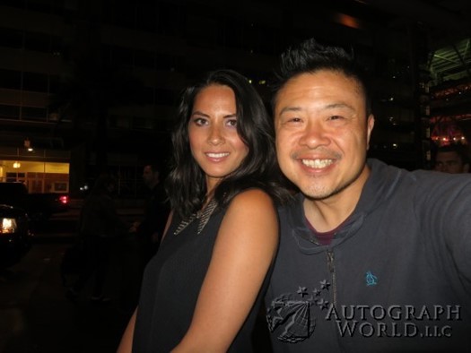 Olivia Munn autograph