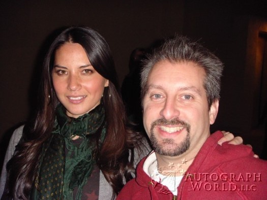 Olivia Munn autograph