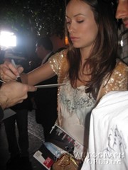 signing photo