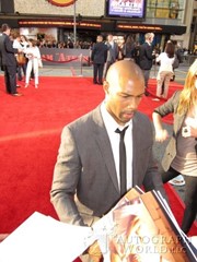 signing photo