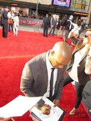 signing photo