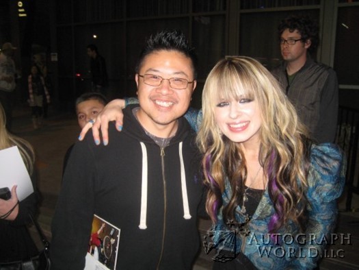 Orianthi Panagaris autograph