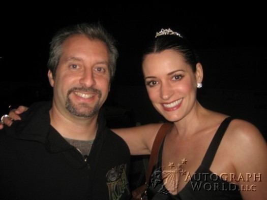 Paget Brewster autograph