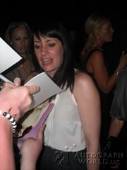 signing photo