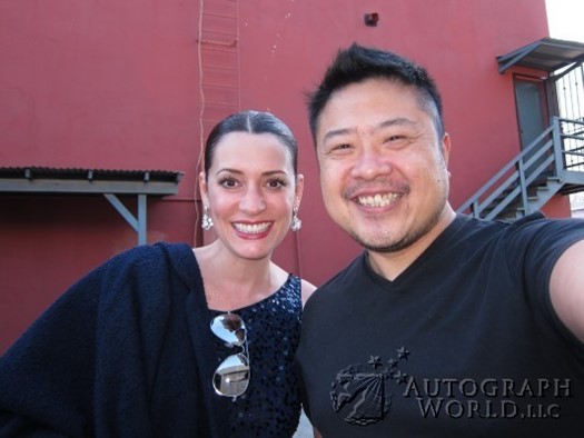 Paget Brewster autograph