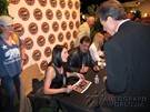 Paget Brewster signing proof