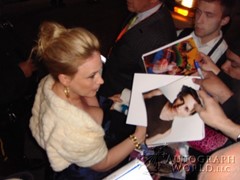 signing photo