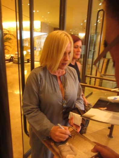 Patricia Arquette autograph