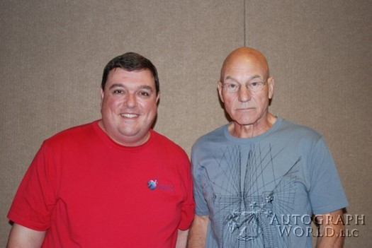 Patrick Stewart autograph