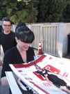 Pauley Perrette signing proof