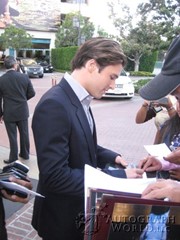 signing photo