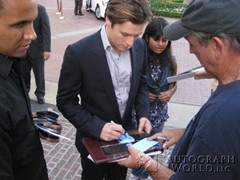 signing photo