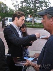 signing photo