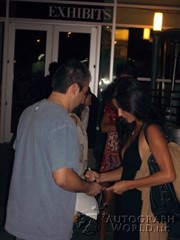 signing photo