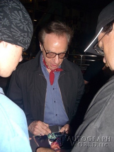 Peter Bogdanovich autograph