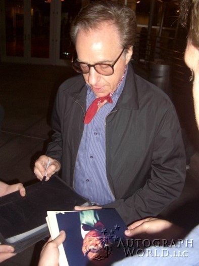 Peter Bogdanovich autograph