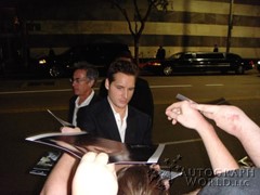 signing photo