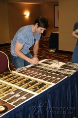signing photo