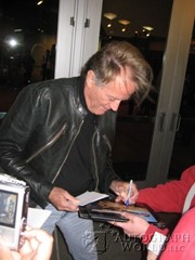 signing photo